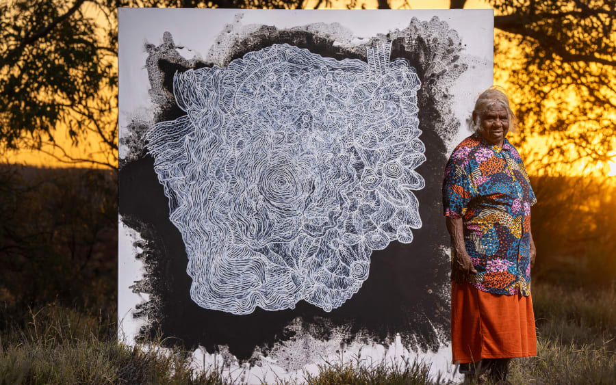 Monumental artworks revive ancestral traditions at Art Basel Hong Kong