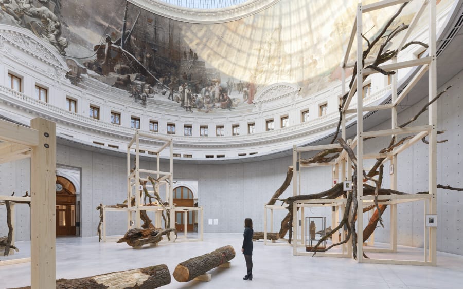 Danh Vo brings back to life trees struck by lightning