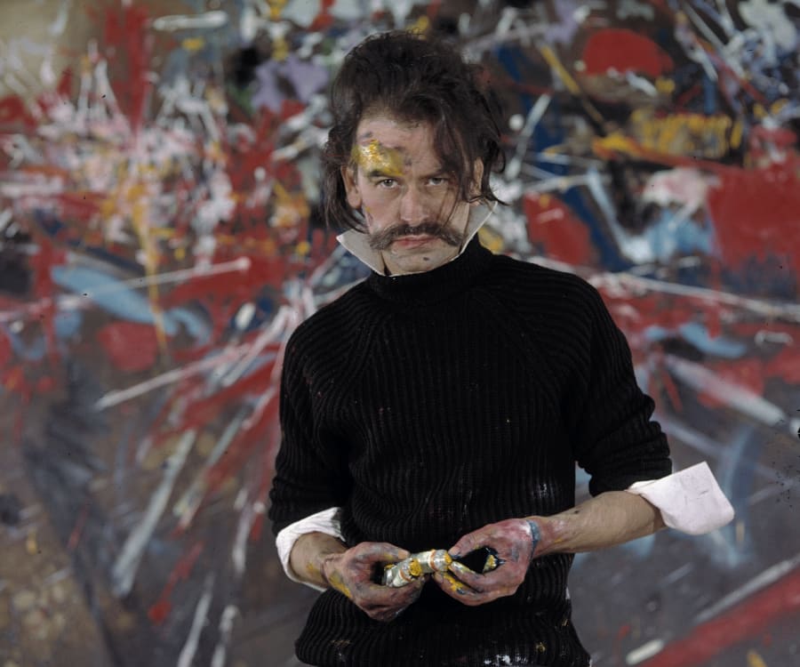 Calligraphy, chaos, and charisma: rediscovering Georges Mathieu in Paris