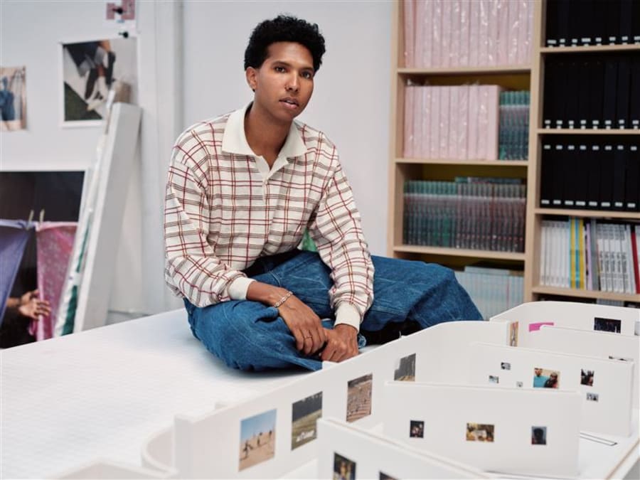 In the studio with shooting star Tyler Mitchell 