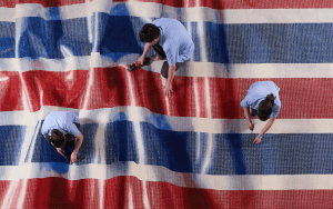 How Stanley Wong turned Hong Kong’s ubiquitous tarp into a symbol of resilience